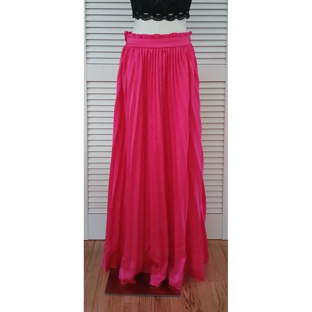 Three Bird Nest Hot Pink Maxi Skirt